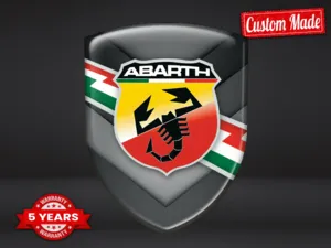 Fiat Abarth Adesivi Auto Divertenti Sport Pro su Misura